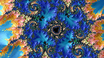 Trippy Psychedelic Fractal, Abstract, fractal HD wallpaper
