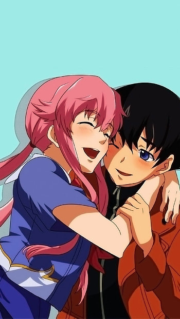 Gasai Yuno, yukiteru and yuno future diary, samsung HD phone wallpaper
