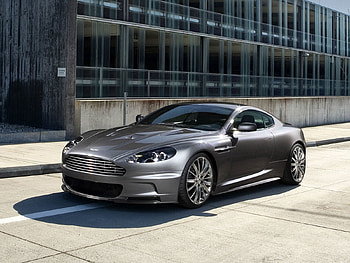 Sports, Aston Martin, Cars, Building, Grey, Side View, Dbs, 2009 HD wallpaper