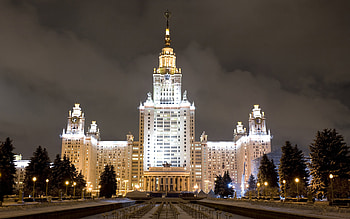 Moscow State University, Moscow HD wallpaper