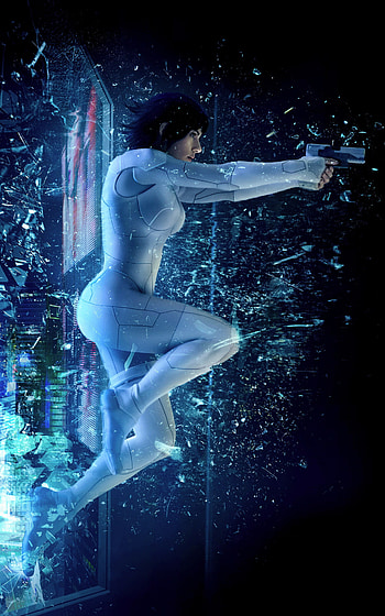 Ghost in the Shell, Last week's movie, Mobile HD phone wallpaper