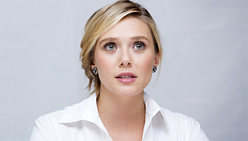 Curious, celebrity, blonde, Elizabeth Olsen HD wallpaper