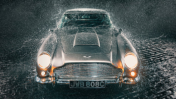 Aston Martin Db5 , aston-martin-db5, aston-martin, cars, rain HD wallpaper