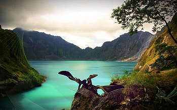 WEED, digital, manipulation, fantasy, hop, landscape HD wallpaper