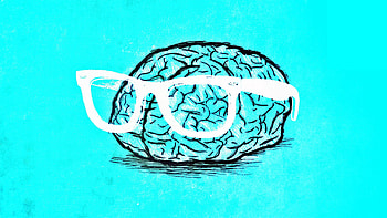Art, Vector, Glasses, Spectacles, Brain, Brains HD wallpaper