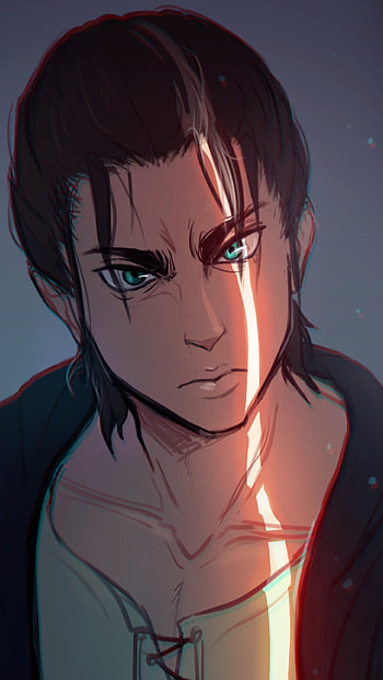 Eren Yeager, Attack On Titan, Ost, Korean HD phone wallpaper