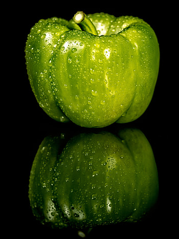 Pepper, Drops, Macro HD phone wallpaper