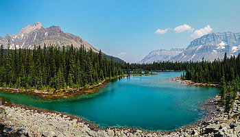 Bow River - Banff National Park - Canada, Banff National Park, Alberta, Canada, Bow River HD wallpaper