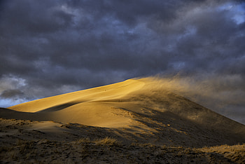 Nature, Sand, Desert, Dune, Wind HD wallpaper