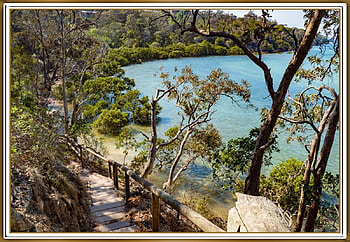 BAR BEACH, MERIMBULA, AUSTRALIA, NATURE, , BEACH, SCENERY HD wallpaper