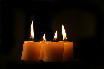 Fire, Candles, Macro, Miscellanea, Miscellaneous HD wallpaper