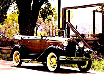 ford deluxe phaeton, ford, classic, phaeton, deluxe, vintage HD wallpaper