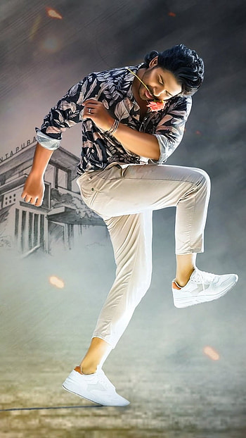 Allu Arjun , Beautiful, Background, dance HD phone wallpaper