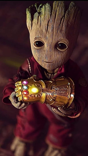 Cute Baby's Groot, green, iam_groot HD phone wallpaper
