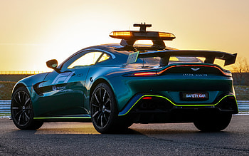 Aston Martin power, F1 safety car, Cutting-edge design, Speed and safety HD wallpaper
