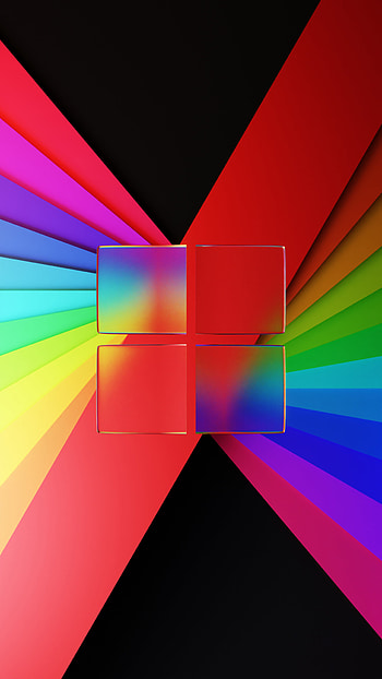 Windows 11, magenta, art HD phone wallpaper