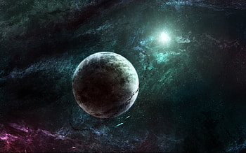 Landscape, Universe HD wallpaper