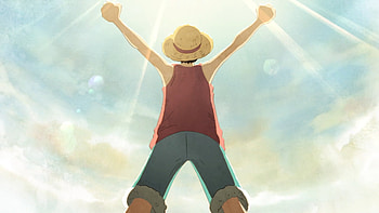 One Piece : Monkey D. Luffy — Straw Hat Sunrise, Anime, One Piece, Monkey D. Luffy HD wallpaper