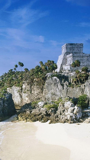 Maya ruins , History's legacy, Ancient civilizations, Cultural relics HD phone wallpaper