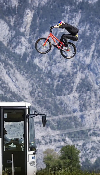 Fabio Wibmer, Mountainbike, berge, mtb HD phone wallpaper