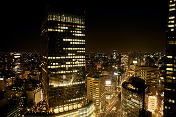 Cities, City, Skyscraper, Lights, Night City HD wallpaper
