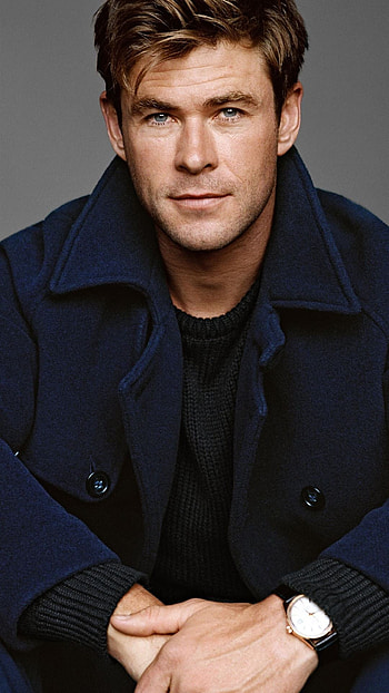 Chris Hemsworth, GQ 2018, Sony Xperia HD phone wallpaper