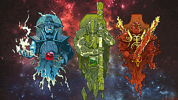 three spirits, dota 2, storm, earth, ember HD wallpaper
