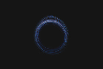 Dark, Form, Circle HD wallpaper