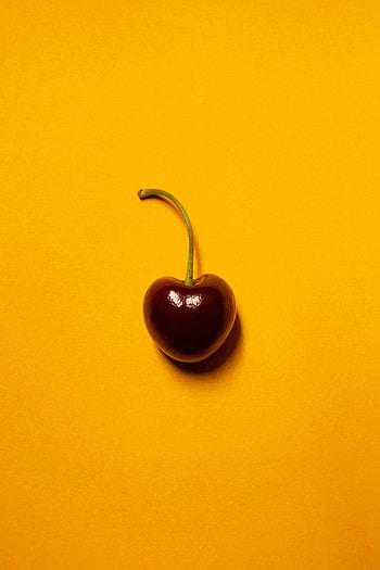 Food, Cherry, Minimalism, Berry HD phone wallpaper
