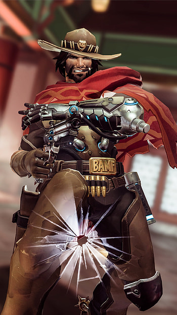 Cole Cassidy, Overwatch HD phone wallpaper