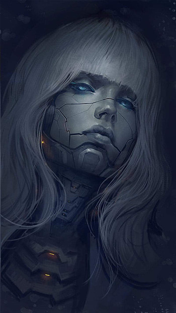cyberpunk, girl HD phone wallpaper