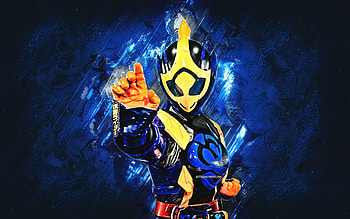 Sakura Igarashi, Kamen Rider, blue stone background, Kamen Rider characters, Igarashi Sakura, grunge art HD wallpaper