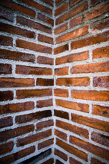 Texture, Textures, Wall, Bricks, Angle, Corner HD phone wallpaper