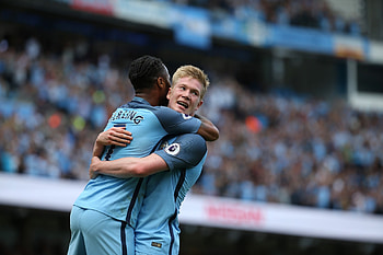 Raheem Sterling, Kevin De Bruyne HD wallpaper