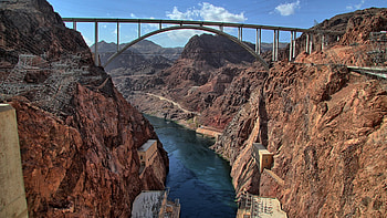 Hoover Dam, High resolution , 2560x1600, mobile tablet HD wallpaper