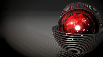 3D, Form, Ball, Graphics HD wallpaper