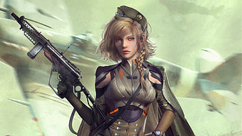 World War II Outfits , artist, artwork, digital-art, artstation HD wallpaper