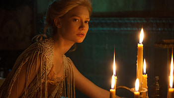 Crimson Peak, Mia Wasikowska, Captivating movie, Striking HD wallpaper