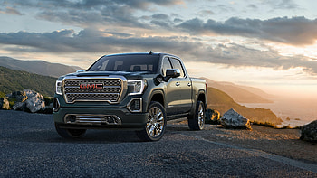 GMC Sierra, Mighty design, Captivating power, Unstoppable force HD wallpaper
