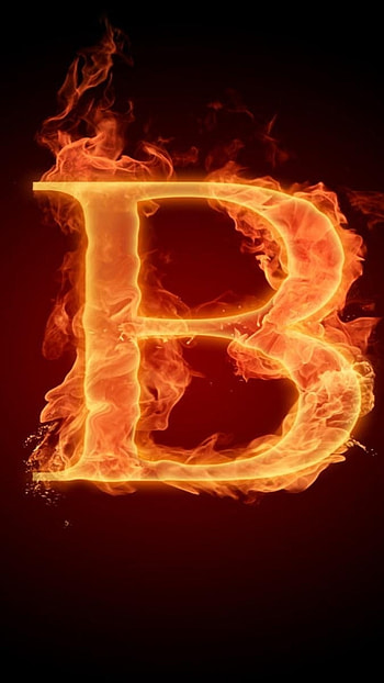 B Letter, Fire HD phone wallpaper