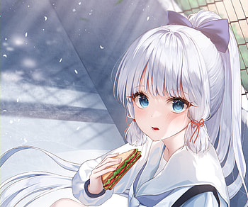 Kamisato Ayaka, Kamisato Ayaka (Genshin Impact), video game, Genshin Impact HD wallpaper