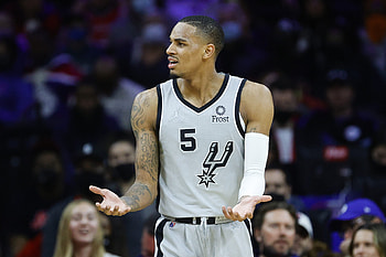 Dejounte Murray, Social media mosh pit, Spurs player, All-star HD wallpaper