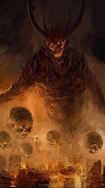 Devil, Hell Fantasy HD phone wallpaper