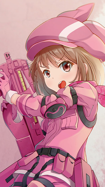 LLENN Pink Warrior – Sword Art Online Alternative, Anime HD phone wallpaper