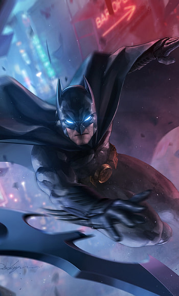 DC Heroes, Batman 2020 art, 6 Plus, High-resolution HD phone wallpaper