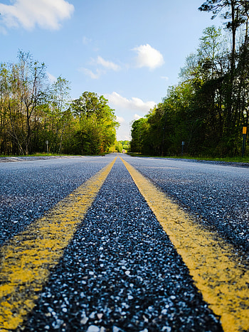 Road to Nowhere, nature HD phone wallpaper