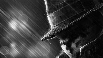 Monochrome, Rorschach (Watchmen) HD wallpaper