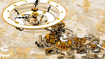 Pink Floyd clock, Mechanical gears, Music , Clockwork art HD wallpaper