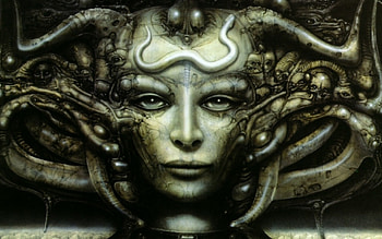 hr giger necronomicon artwork Art HD wallpaper
