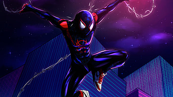 New Spider Verse Arts, spiderman-into-the-spider-verse, spiderman, superheroes, artwork, artist, digital-art, artstation HD wallpaper